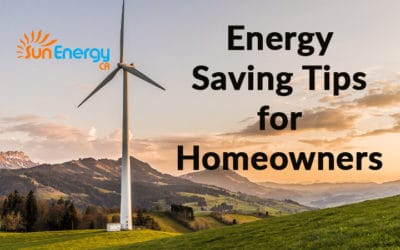 Energy Saving Tips