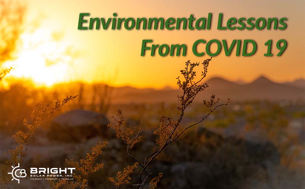 Environmental Lessons from COVID 19